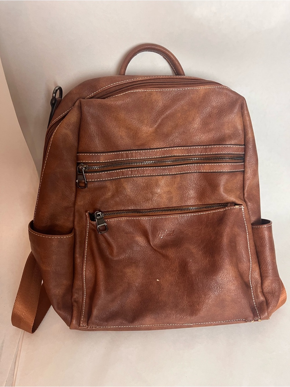 Aglod Leather Backpack Unisex